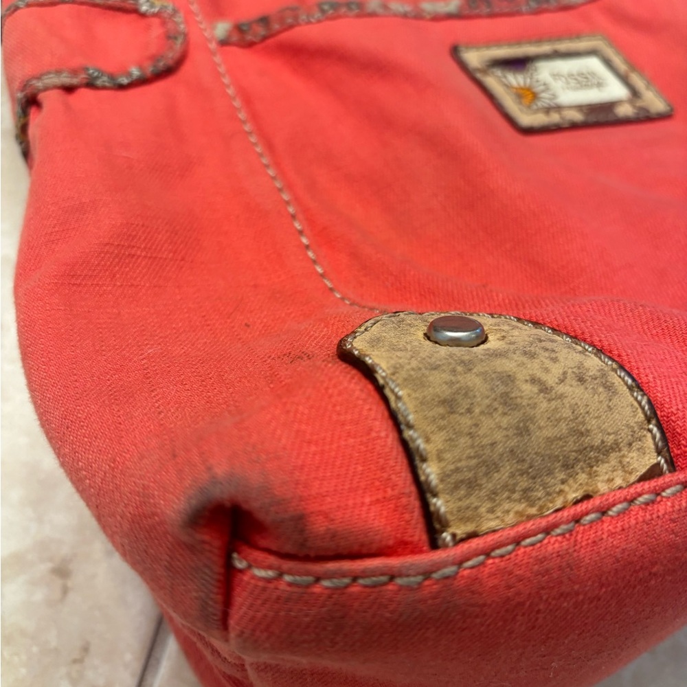 Fossil Red Handbag - Picture 9 of 16